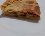 Foto del paso 7 de la receta: Tarta de panceta, puerros y cebolla de verdeo con masa casera