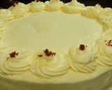 A picture of step 8 of Red velvet cake.