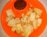 Foto langkah ke 4 dari resep Singkong crispy plus sambal colenak.