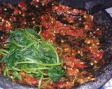 Foto langkah ke 3 dari resep Sambel Brambang Asem /daun ubi jalar/ glandir/ lengguk.
