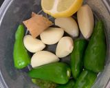 A picture of step 1 of Green chutney and Mayo sandwiches.