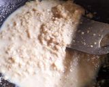 A picture of step 2 of Soyabean kheer.