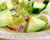 Hình bước làm 1 của món 💚 Salad Dưa Hấu & Phô Mai Feta