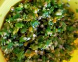 A picture of step 3 of Crushed Green Chillies, Garlic and Ginger (Ready To Use).