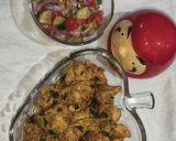 A picture of step 5 of Afghani Malai Boti Karahi.