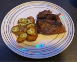 Sörben párolt sertéspofa kemencében sütve (Pataki vagy Római tálban) recept fázis 4 fotója