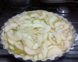 Foto del paso 12 de la receta: Tarta de manzana y crema pastelera sin huevo