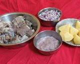 মটন কারী (Mutton curry recipe in bengali) রেসিপি ধাপ - 1 ছবি