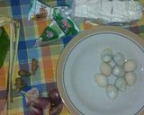 Foto langkah ke 1 dari resep Tahu Telor Puyuh Kuah Santan.