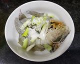 Hình bước làm 1 của món Bông cải xanh xào tôm