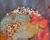A picture of step 6 of Five bean chilli.