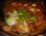 A picture of step 9 of Kadai paneer.