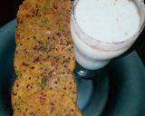 A picture of step 4 of Corn Flax Mini Parathas.