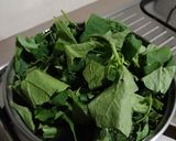 Foto langkah ke 1 dari resep Sayur bobor daun labu Siam khas magetan.