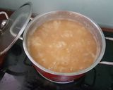 A picture of step 8 of Corn and Pork Rib Congee.