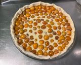 Une image de l'étape 9 de Tarte amandine aux mirabelles.