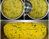A picture of step 2 of Roti Thalipeeth.