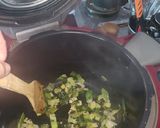Une image de l'étape 1 de Riz saumon poireaux.