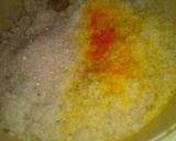 A picture of step 2 of Basonti pullav.