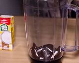 A picture of step 1 of Oreo milkshake.