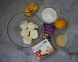 Gambar langkah 3 resipi Citrus Cheese Cake.