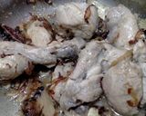 A picture of step 4 of Chicken Yahkni Pulao.