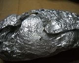Foto del paso 1 de la receta: Papa rellena a los 3 quesos