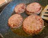Foto del paso 6 de la receta: Doble Cheeseburger con huevo y salsa rosa ahumada ❌⭕️ Style