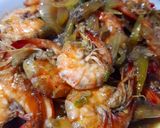 Foto langkah ke 7 dari resep Tumis Udang Sederhana ala Ranjul.