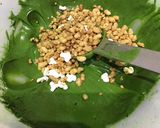 A picture of step 5 of Matcha chocolate for Valentine's Day 2019.