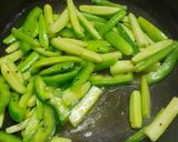 A picture of step 2 of Stir Fried Coccinea.