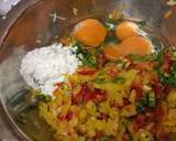 Iranian colorful vegetables Omelet recipe step 3 photo