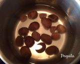 Foto del paso 3 de la receta: 🎄Árbol de Castañas y cobertura choco-praliné🍫