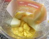 Foto del paso 2 de la receta Crema fría de Melón y Mango con escamas de Jamón Ibérico