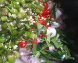 Foto langkah ke 4 dari resep Ikan Layang Sambal Matah.