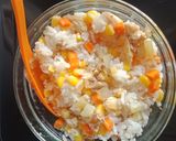 Foto langkah ke 5 dari resep "Onigiri ayam jagung" Bekal Suami.