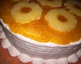 صورة لخطوة 8 من وصفة كيكة الأناناس بالجلو😍😍
