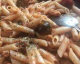 Foto del paso 5 de la receta: Macarrones vegetarianos, con boloñesa de soja texturizada