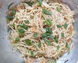 A picture of step 5 of Veg noodles with chicken Manchurian.