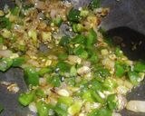 A picture of step 6 of Dry Gobi Manchurian.