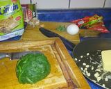 Foto del paso 1 de la receta: Ñoquis de espinaca y semillas con salsa a la mantequilla y hierbas