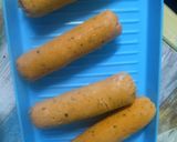 Gambar langkah 6 resipi Sosej ayam homemade.