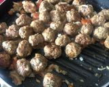 A picture of step 4 of Tawa Lamb Meat Balls.