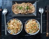 รูปขั้นตอนการทำที่ 4 ของ Korean Stir Fried Pork 🇰🇷on Japanese Garlic Fried Rice 🇯🇵