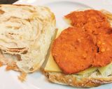 A picture of step 2 of Balearic Ensaimada Sandwich.