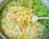Foto langkah ke 5 dari resep Sup jagung ayam.