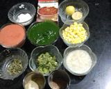 A picture of step 1 of Spinach corn sabji.