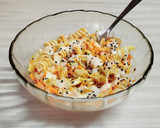 Foto del paso 3 de la receta: Pasta salad 🥗 Ensalada fresca de fideos tirabuzón con aliño de queso crema