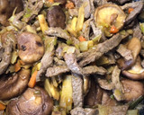 Foto del paso 5 de la receta: Cena china: Ternera con setas y bambú & Pan chino