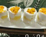 A picture of step 5 of Layered Mango and Coconut Milk Cups with Sago.